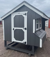 06X12 Quaker Combination Coop LP Panel Siding Located in Ham Lake Minnesota